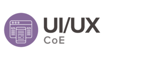 GAP's Center of Excellence "UX/UI" Logo